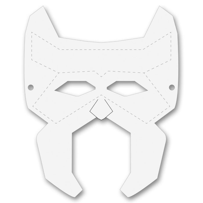 Die-Cut Super Hero Masks, 24 Per Pack, 2 Packs - Kidsplace.store