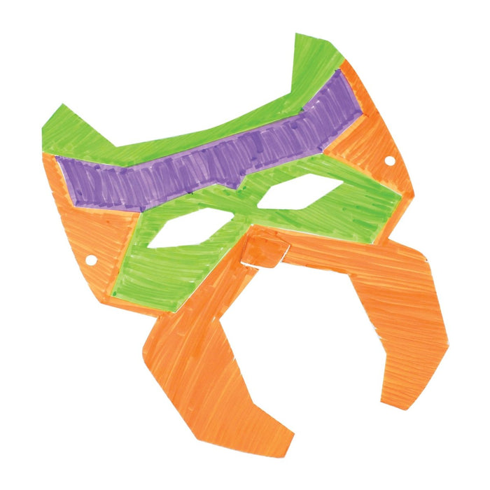 Die-Cut Super Hero Masks, 24 Per Pack, 2 Packs - Kidsplace.store