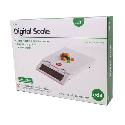 Digital Scale - Weigh in Pounds, Ounces, Grams, Kilograms - Max Weight of 6.5 lbs - Kidsplace.store