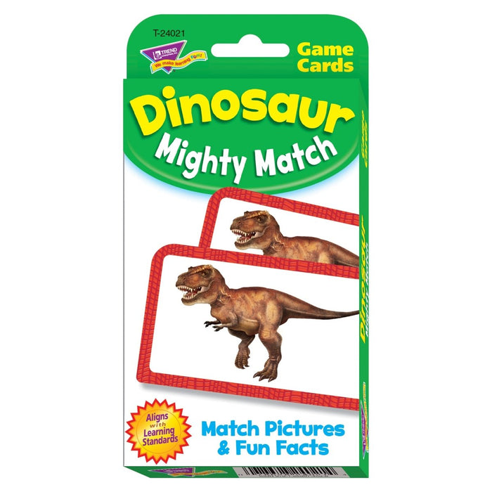 Dinosaur Mighty Match Challenge Cards®, 12 Packs - Kidsplace.store