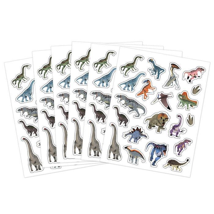 Dinosaurs Stickers, 120 Per Pack, 12 Packs - Kidsplace.store