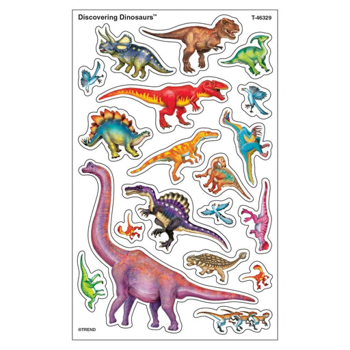Discovering Dinosaurs® superShapes Stickers-Large, 152 Per Pack, 6 Packs - Kidsplace.store