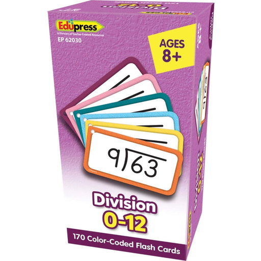 Division Flash Cards - All Facts 0-12 - Kidsplace.store