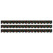 Dots on Black Wavy EZ Border, 48 Feet Per Pack, 3 Packs - Kidsplace.store