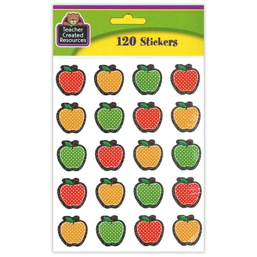 Dotty Apples Stickers, 120 Per Pack, 12 Packs - Kidsplace.store