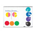 Double - sided Magnetic Fraction Circles, Pack of 9 - Kidsplace.store