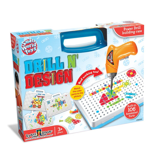 Drill N' Design, 106 Pieces - Kidsplace.store
