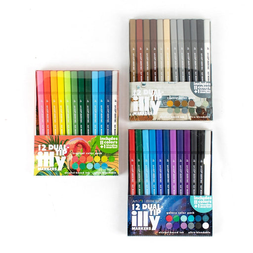 Dual Tip Illy Markers 36-Pack - Kidsplace.store