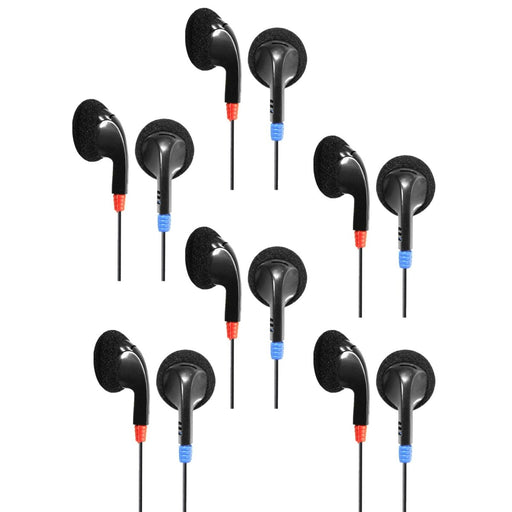 Ear Bud Headphone, Pack of 6 - Kidsplace.store