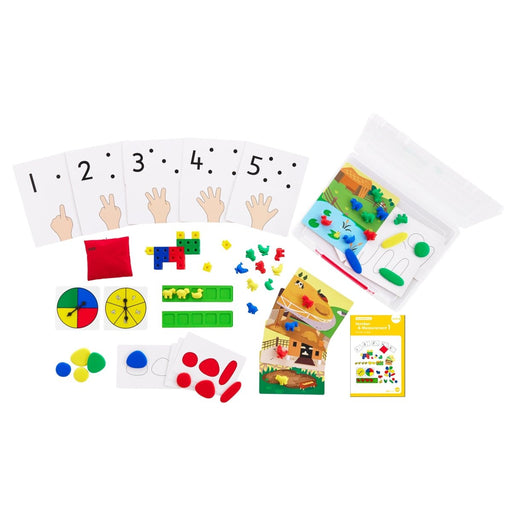 Early Math101 to go - Ages 3 - 4 - Number & Measurement - In Home Learning Kit for Kids - Homeschool Math Resources with 25+ Guided Activities - Kidsplace.store