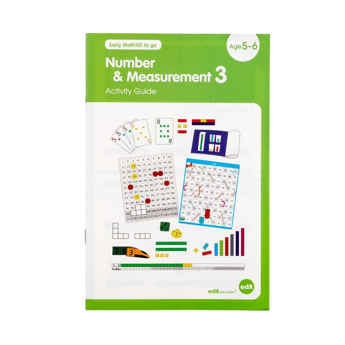 Early Math101 to go - Ages 5 - 6 - Number & Measurement - In Home Learning Kit for Kids - Homeschool Math Resources with 25+ Guided Activities - Kidsplace.store