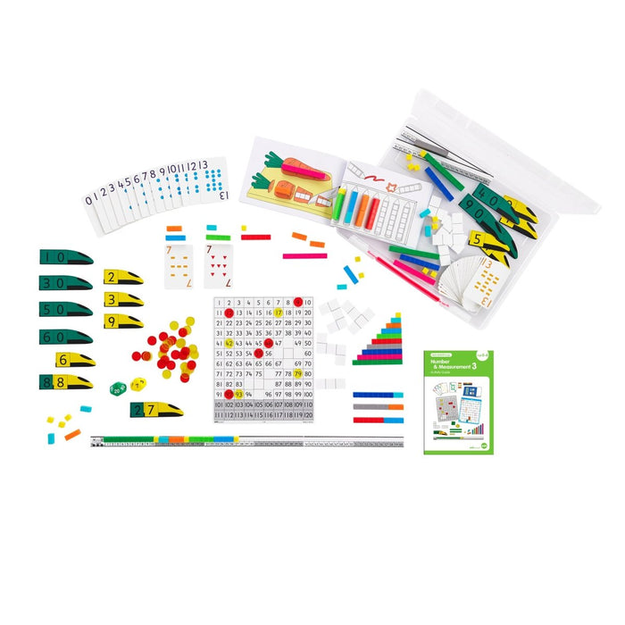 Early Math101 to go - Ages 5 - 6 - Number & Measurement - In Home Learning Kit for Kids - Homeschool Math Resources with 25+ Guided Activities - Kidsplace.store