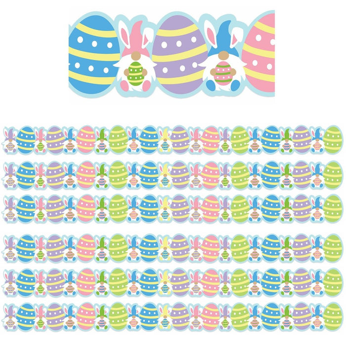 Easter Gnomes Extra Wide Deco Trim®, 37 Feet Per Pack, 6 Packs - Kidsplace.store