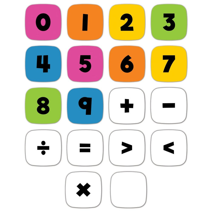 Edu - Clings Silicone Set: Numbers & Operations Manipulative - Kidsplace.store