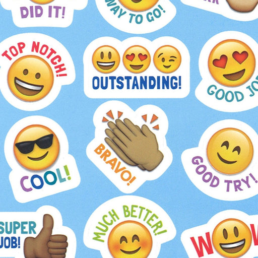 Emotion Icon Fun Reward Stickers, 75 Per Pack, 6 Packs - Kidsplace.store