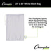 Equipment Bag, Mesh, 24" x 36", White, Pack of 3 - Kidsplace.store