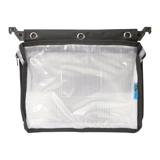 Expanding Zipper Pouch, Clear Mesh, Pack of 3 - Kidsplace.store