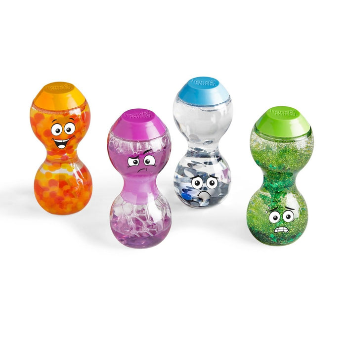 Express Your Feelings™ Sensory Bottles - Excited, Nervous, Lonely, and Impatient - Kidsplace.store