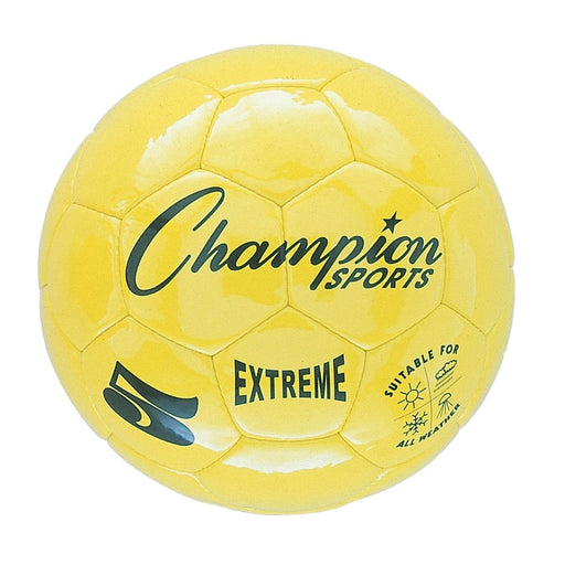 Extreme Soccer Ball, Size 5, Yellow - Kidsplace.store