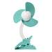 EZY-Fit Clip-On Fan, Aqua - Kidsplace.store