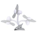 EZY-Fit Clip-On Fan, Grey & White - Kidsplace.store