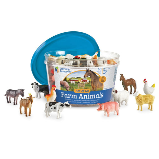 Farm Animal Counters, Set of 60 - Kidsplace.store