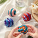 Fidget Ball Rotating Orbit Marble Toy, Four Colors Available - Kidsplace.store