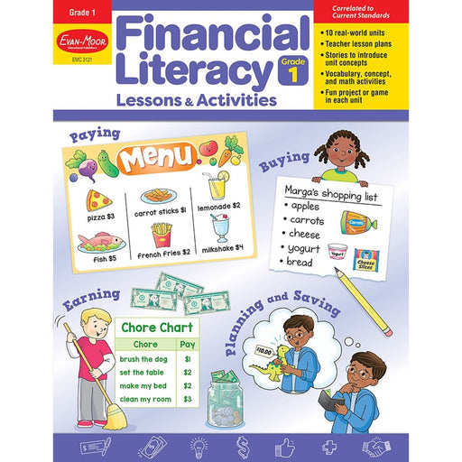 Financial Literacy Lessons & Activities, Grade 1 - Kidsplace.store