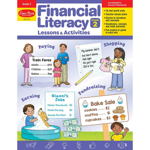 Financial Literacy Lessons & Activities, Grade 2 - Kidsplace.store