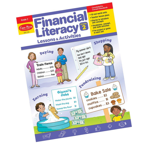 Financial Literacy Lessons & Activities, Grade 2 - Kidsplace.store