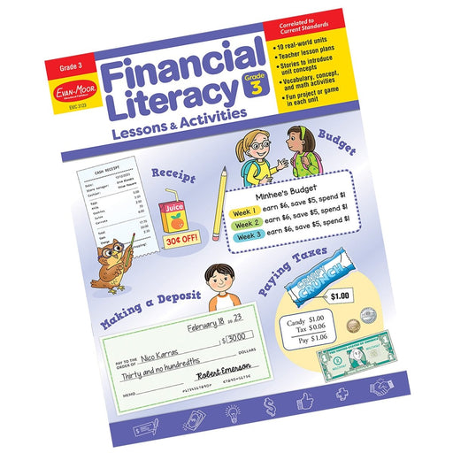 Financial Literacy Lessons & Activities, Grade 3 - Kidsplace.store