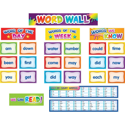 First 100 Sight Words Pocket Chart Cards, 119 Pieces Per Pack, 2 Packs - Kidsplace.store