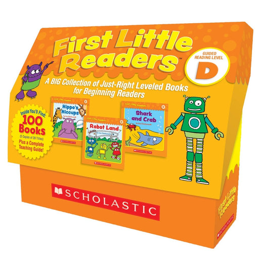 First Little Readers Book Box Set, Level D, 5 Copies of 20 Titles - Kidsplace.store