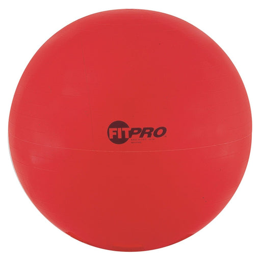 FitPro Training & Exercise Ball, 65cm, Red - Kidsplace.store