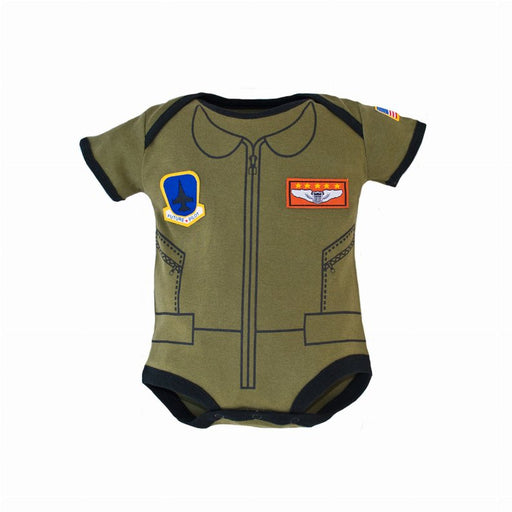 Flight Suit Baby Bodysuit - Kidsplace.store