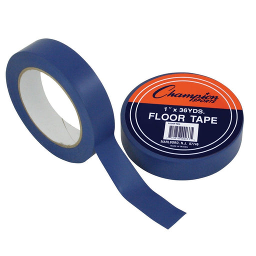 Floor Marking Tape, 1" x 36 yd, Blue, 6 Rolls - Kidsplace.store