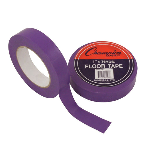 Floor Marking Tape, 1" x 36 yd, Purple, 6 Rolls - Kidsplace.store