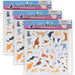 Foam Stickers - Cats - 160 Per Pack - 3 Packs - Kidsplace.store