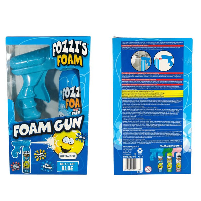 Fozzi's Foam Soap Blasters x 3 (3 x 11oz can and 3 blasters - choose colors) - Kidsplace.store