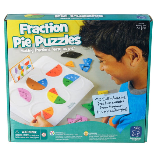Fraction Pie Puzzles - Kidsplace.store