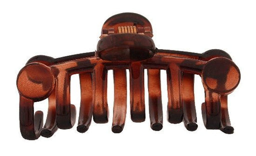 French Hair Claw With Disks Tortoise Shell - Kidsplace.store