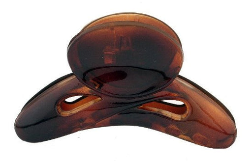 French Round Top Tortoise Shell Hair Claw - Kidsplace.store