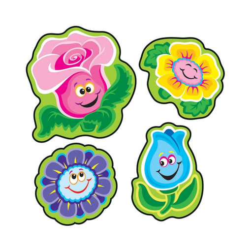 Friendly Flowers/Floral Mixed Shapes Stinky Stickers®, 84 Per Pack, 6 Packs - Kidsplace.store