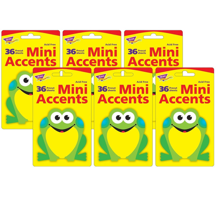 Frog Mini Accents, 36 Per Pack, 6 Packs - Kidsplace.store