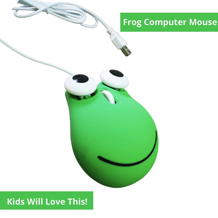 Frog Shape Computer Mouse - Kidsplace.store