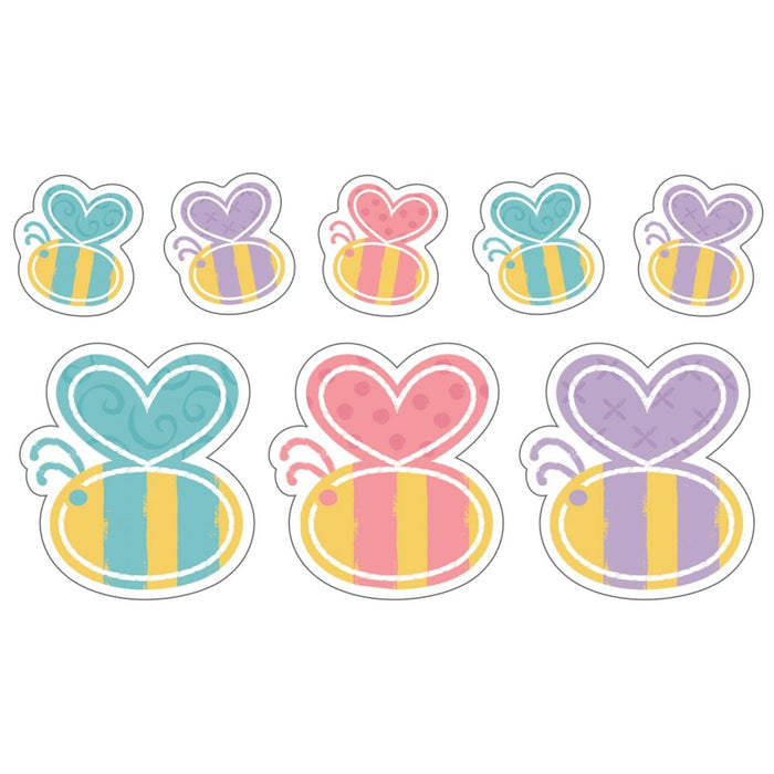 Garden Bees Large superShapes Stickers, 152 Per Pack, 6 Packs - Kidsplace.store