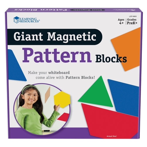 Giant Magnetic Pattern Blocks - Kidsplace.store