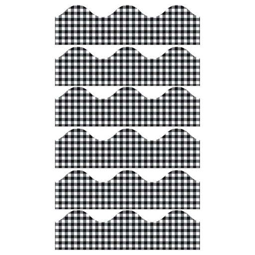 Gingham Extra Wide Deco Trim®, 37 Feet Per Pack, 6 Packs - Kidsplace.store