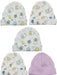 Girls Baby Cap (pack Of 5) Ls_0394 - Kidsplace.store