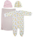 Girls Newborn Baby 4 Pc Sets Nc_0960m - Kidsplace.store